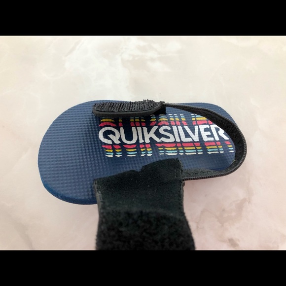 Quiksilver Toddler Molokai Layback Sandals Baby Size 3 - Picture 3 of 7